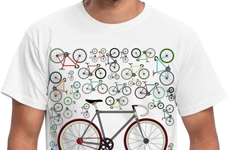 Un tee-shirt personnalisé vélo