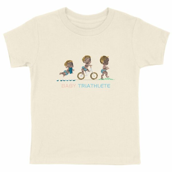 T-shirt triathlon bébé couleur