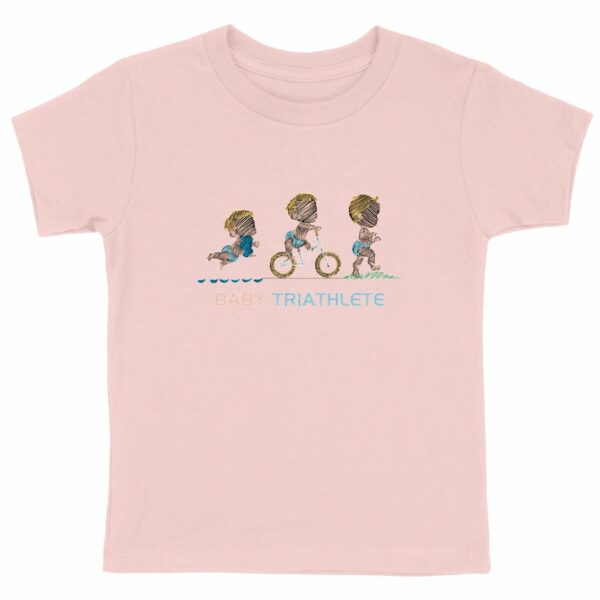 T-shirt triathlon bébé couleur